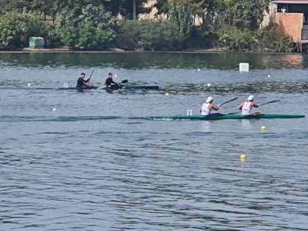 Azerbaijani athletes win three more medals at Mingachevir Regatta 2026