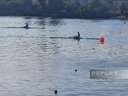 Azerbaijani rower wins gold at Mingachevir Regatta 2026