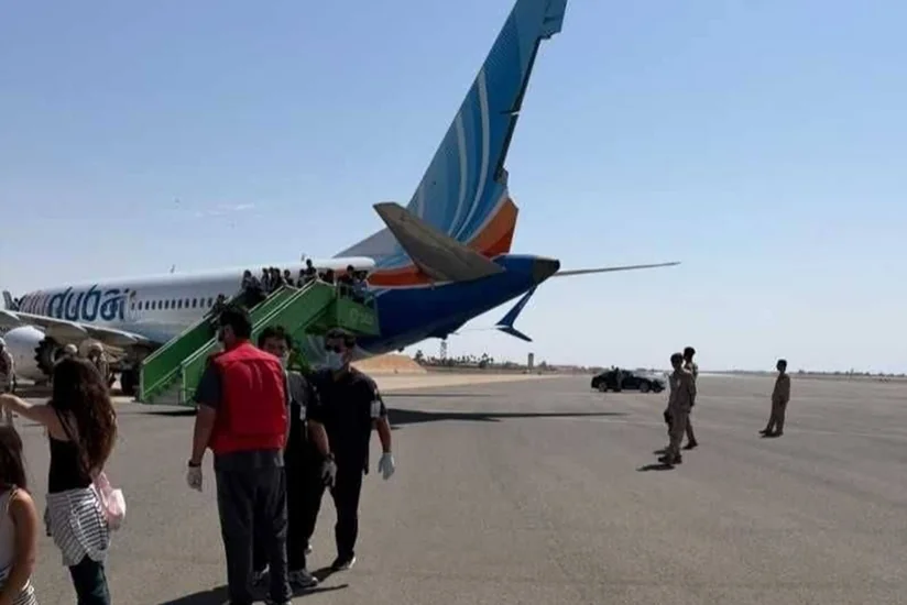 Самолет с пассажирами рейса Flydubai приземлился в Израиле