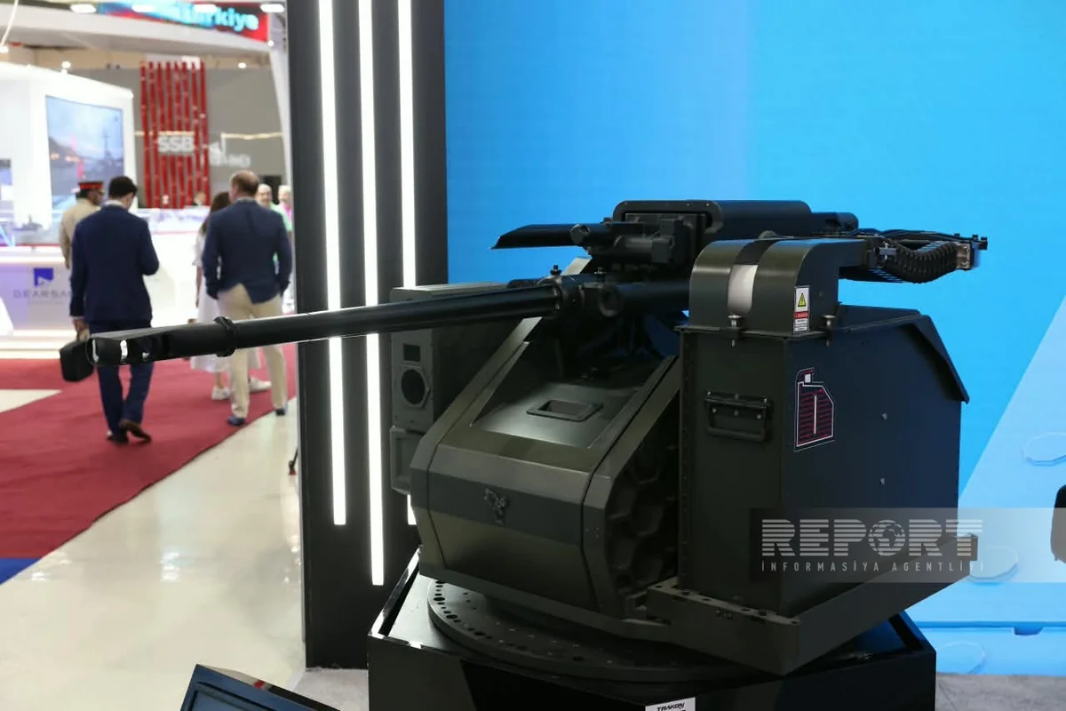 Türkiye's CANiK showcases new heavy machine gun at ADEX 2026