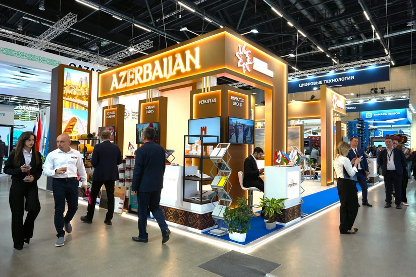 Azərbaycan məhsulları Minskdə beynəlxalq sənaye sərgisində vahid ölkə stendində nümayiş olunur