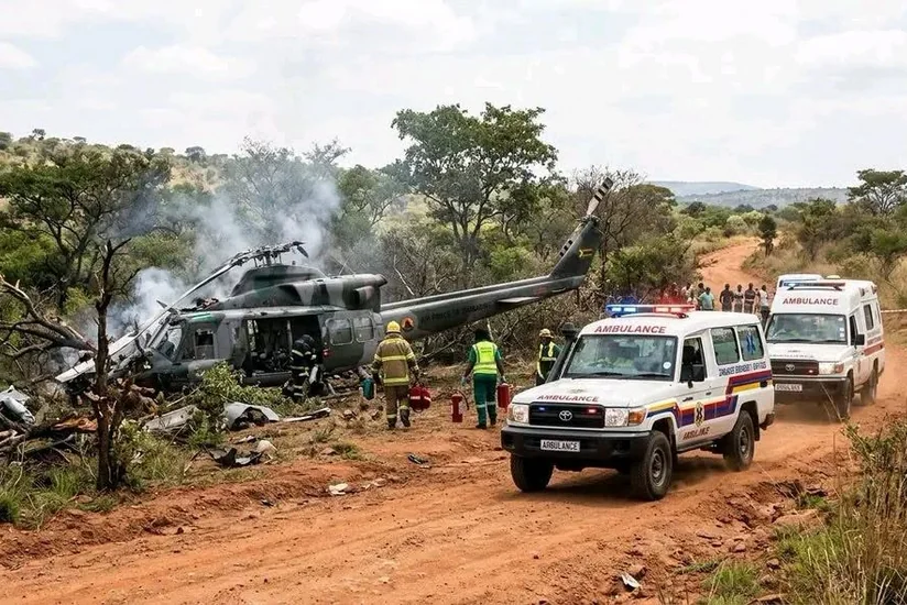 Zimbabvedə helikopter qəzasında 6 nəfər ölüb
