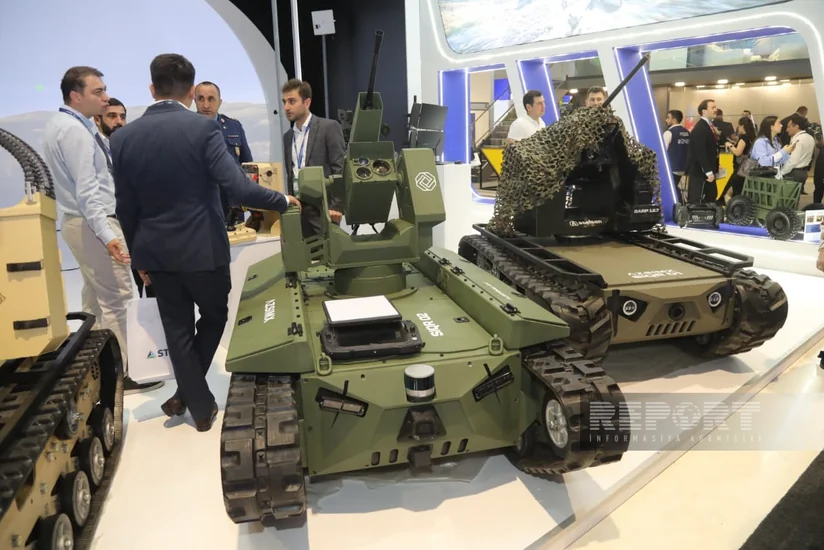 Azerbaijan produces armed unmanned self-propelled platform