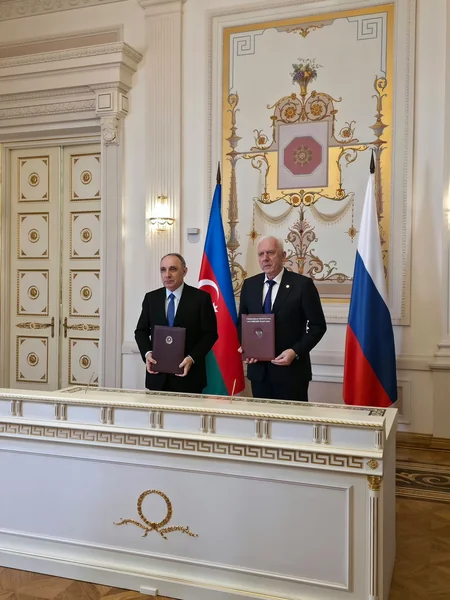 Kamran Əliyev rusiyalı həmkarı ilə əməkdaşlıq perspektivlərini müzakirə edib