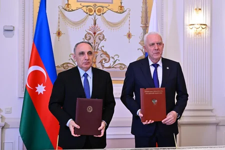 Kamran Əliyev rusiyalı həmkarı ilə əməkdaşlıq perspektivlərini müzakirə edib