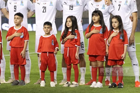 UEFA Millətlər Liqası: Azərbaycan - Lixtenşteyn oyunu başlayıb