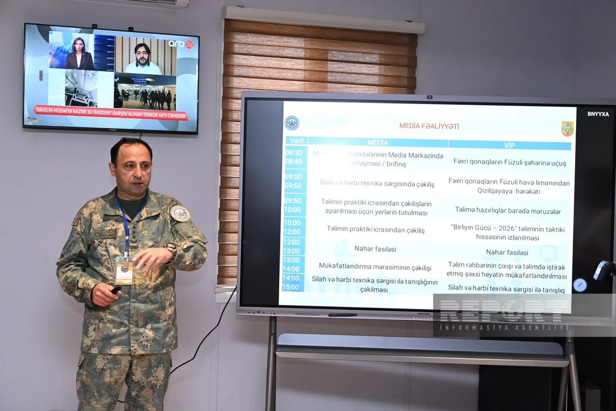 Anar Eyvazov: Some 3,600 servicemen take part in Unity Force – 2026 drills