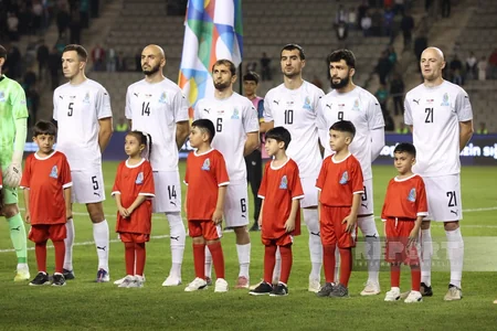 UEFA Millətlər Liqası: Azərbaycan - Lixtenşteyn oyunu başlayıb