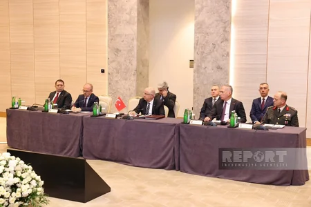 Şuşada Azərbaycan, Türkiyə və Gürcüstan müdafiə nazirlərinin üçtərəfli görüşü keçirilib