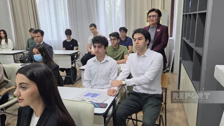 Azerbaijan's envoy to Kazakhstan meets Azerbaijani students in Astana
