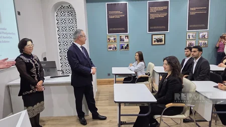 Azerbaijan's envoy to Kazakhstan meets Azerbaijani students in Astana