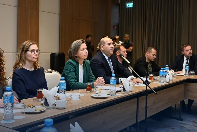 Aİ Şurasının nümayəndə heyətinə Ağdamda aparılan quruculuq barədə məlumat verilib