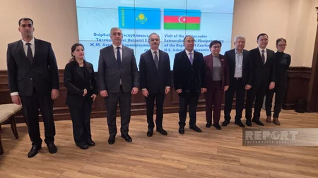 Azerbaijan's envoy to Kazakhstan meets Azerbaijani students in Astana