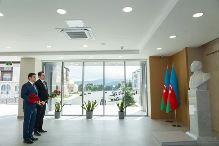 Fərid Əhmədov Xankəndi şəhərində vətəndaşları qəbul edib