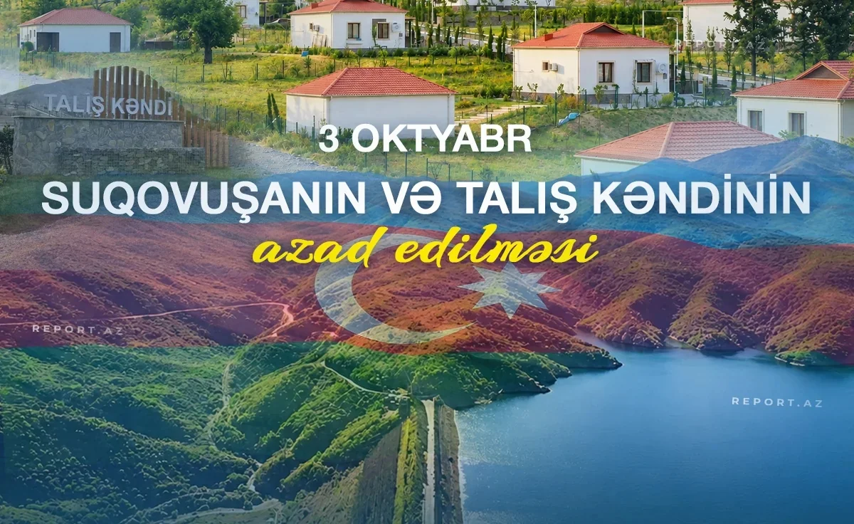 Suqovuşan qəsəbəsi və Talış kəndinin erməni işğalından azad edilməsindən 6 il ötür