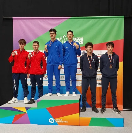 Azərbaycan gimnastları İtaliyada 5 qızıl, 1 gümüş medal qazanıblar
