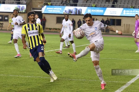 Turan Tovuz yoldaşlıq oyununda Fənərbağçaya məğlub olub