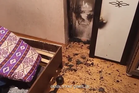 Şəfəq qəsəbəsində binada partlayış olub, bir nəfər yaralanıb