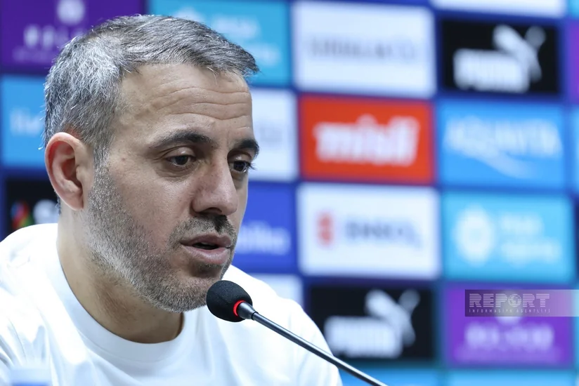 Ayxan Abbasov: Litva ilə oyunda futbolçular bacardıqlarından daha yaxşı çıxış etdilər