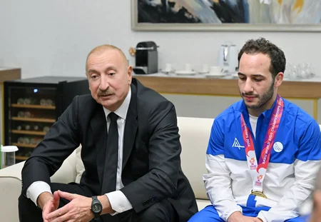 İlham Əliyev cüdo üzrə dünya çempionatının açılış mərasimini izləyib - YENİLƏNİB-2