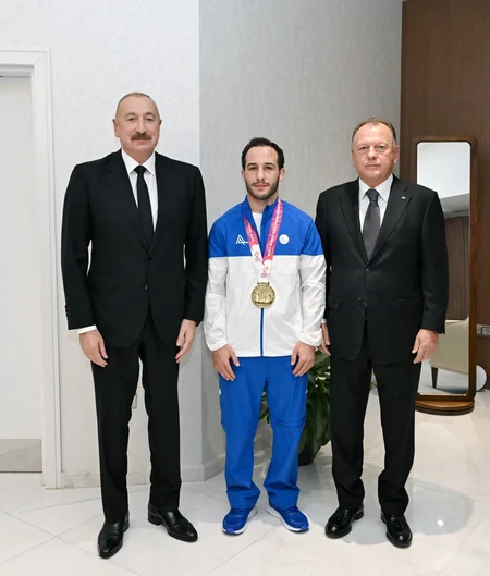 İlham Əliyev cüdo üzrə dünya çempionatının açılış mərasimini izləyib - YENİLƏNİB-2