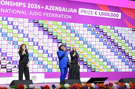İlham Əliyev cüdo üzrə dünya çempionatının açılış mərasimini izləyib - YENİLƏNİB-2