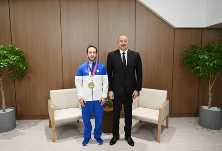 İlham Əliyev cüdo üzrə dünya çempionatının açılış mərasimini izləyib - YENİLƏNİB-2