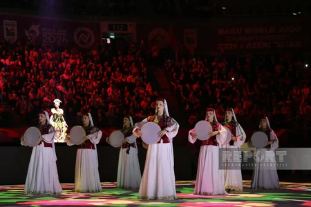 Bakıda keçirilən cüdo üzrə dünya çempionatının açılış mərasimi baş tutub