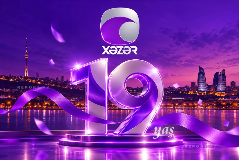Xəzər TV telekanalının fəaliyyətə başlamasından 19 il ötür