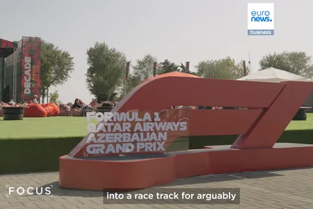 Euronews highlights tourism impact of 10th Azerbaijan Grand Prix