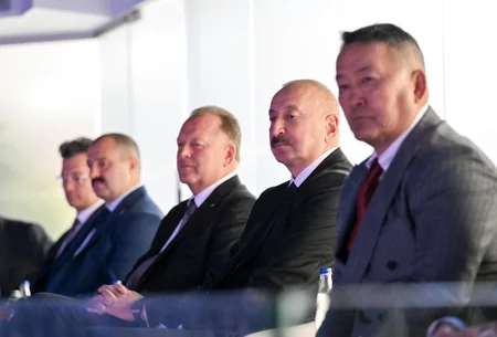 İlham Əliyev cüdo üzrə dünya çempionatının açılış mərasimini izləyib - YENİLƏNİB-2