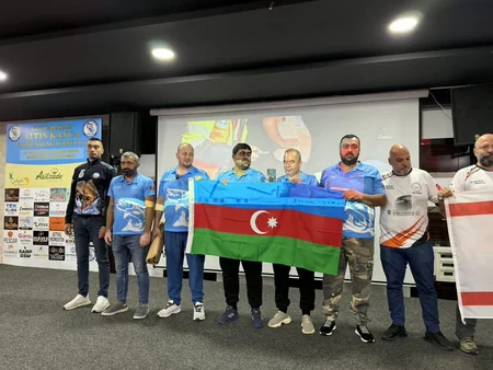 Azərbaycan idmançıları Mersində keçirilən beynəlxalq surfkastinq turnirində birinci olublar