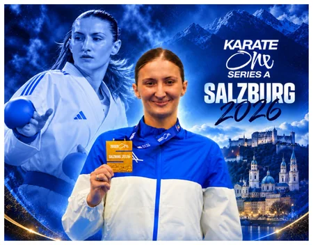 Azərbaycan karateçisi İrina Zaretska Avstriyada qızıl medal qazanıb