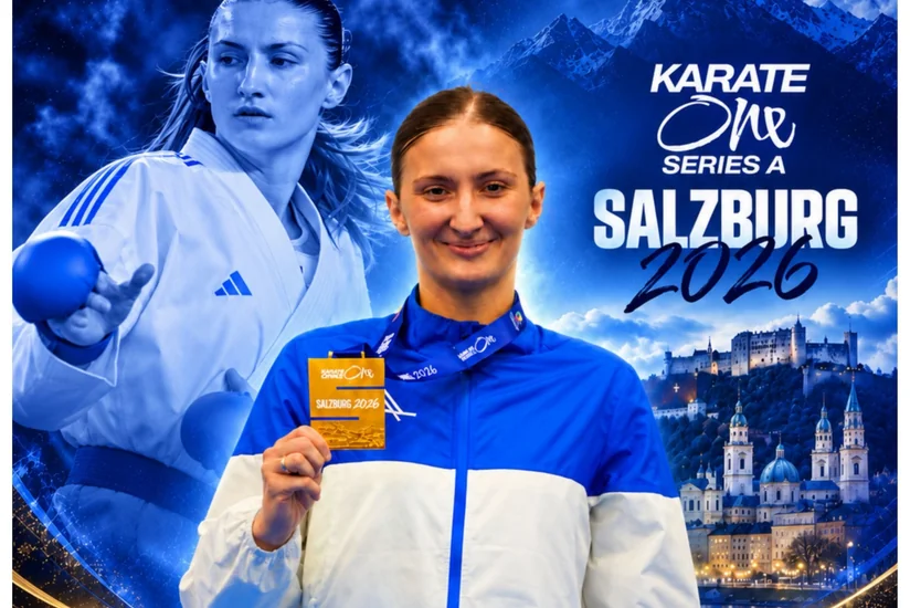 Azərbaycan karateçisi İrina Zaretska Avstriyada qızıl medal qazanıb