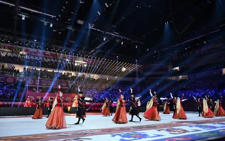 İlham Əliyev cüdo üzrə dünya çempionatının açılış mərasimini izləyib - YENİLƏNİB-2