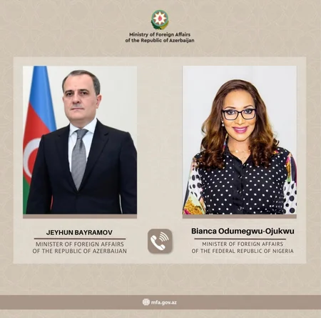 Azərbaycan-Nigeriya münasibətlərinin inkişaf perspektivləri barədə fikir mübadiləsi aparılıb