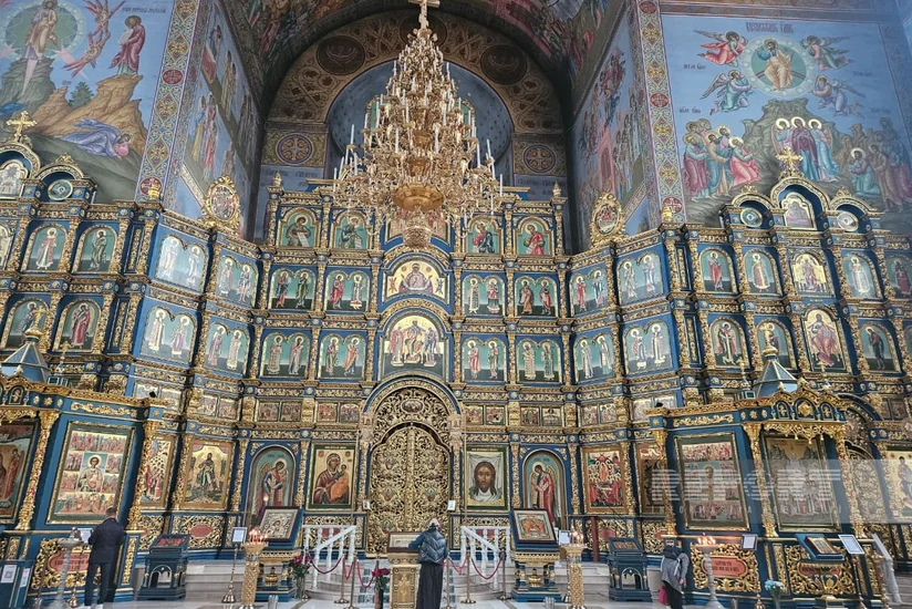 Foreign journalists visit Uspensky Cathedral in Astana