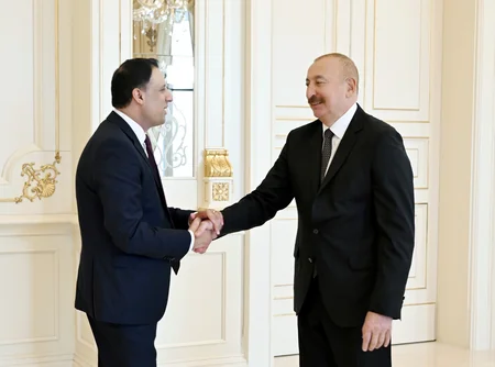İlham Əliyev Böyük Britaniyanın ticarət üzrə dövlət nazirini qəbul edib - YENİLƏNİB