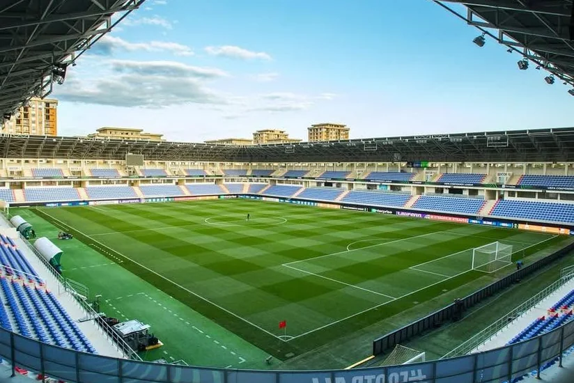 Sumqayıt rəsmisi: Mehdi Hüseynzadə adına stadionun qazonunun inkişafı gözlədiyimiz kimi olmadı