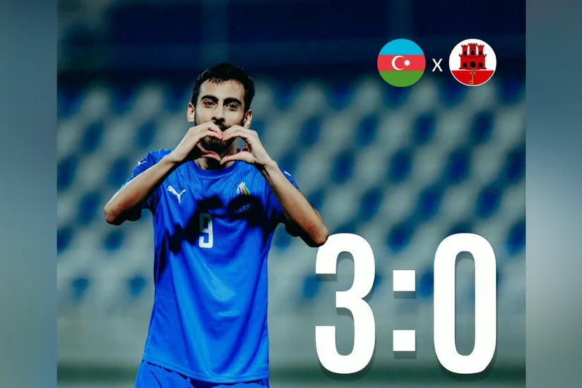Azərbaycanın U-21 millisi seçmə mərhələnin son oyununda Cəbəllütariqi məğlub edib