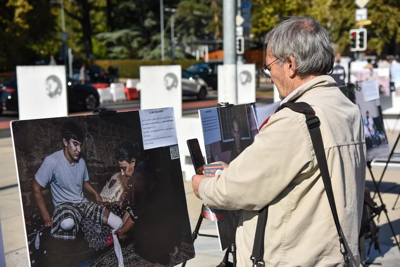 Exhibition on Armenia's mine warfare against Azerbaijan opens in Geneva