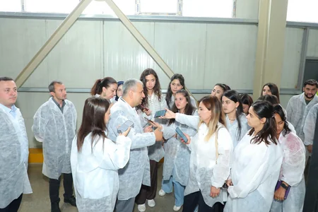 Azərsun Holdinq Təmizlik Kağızları Fabrikinə mediatur keçirib
