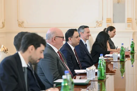 İlham Əliyev Böyük Britaniyanın ticarət üzrə dövlət nazirini qəbul edib - YENİLƏNİB