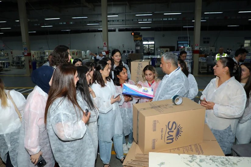 Azərsun Holdinq Təmizlik Kağızları Fabrikinə mediatur keçirib