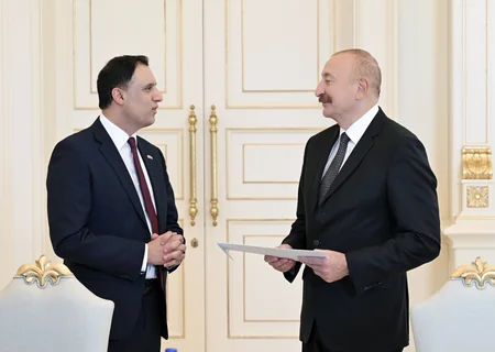 İlham Əliyev Böyük Britaniyanın ticarət üzrə dövlət nazirini qəbul edib - YENİLƏNİB