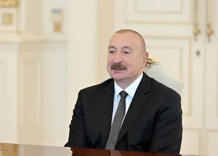 İlham Əliyev Böyük Britaniyanın ticarət üzrə dövlət nazirini qəbul edib - YENİLƏNİB