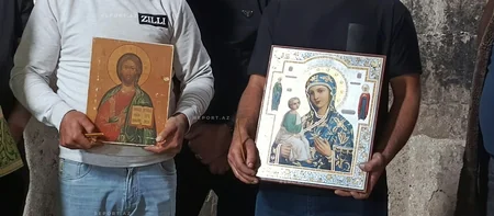 Члены Албано-удинской христианской общины посетили монастырь Агоглан