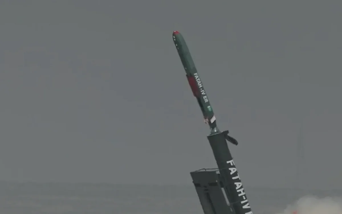 Pakistan Fatah-4 qanadlı raketinin uğurlu sınağını keçirib