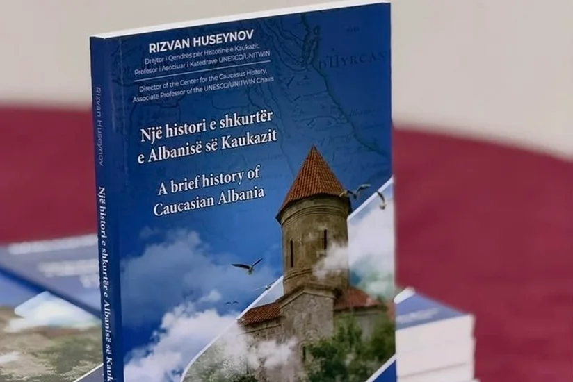 Tiranada Qafqaz Albaniyasının tarixinə dair kitabın təqdimatı keçirilib