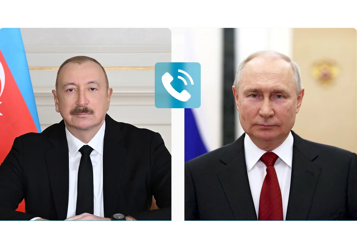 Ilham Aliyev makes phone call to Vladimir Putin
